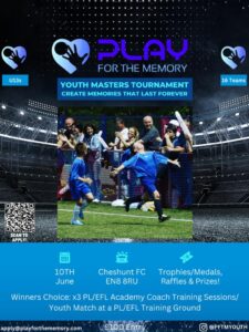 U13 boys tournament football e-flyer 2023